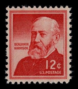 Benjamin Harrison United States Postage Stamp | Liberty Series