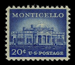 Monticello United States Postage Stamp | Liberty Series