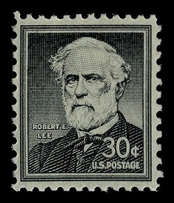 Robert E. Lee - Wet Printing United States Postage Stamp | Liberty Series