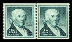 Paul Revere - Horizontal Imperforate United States Postage Stamp | Liberty Series