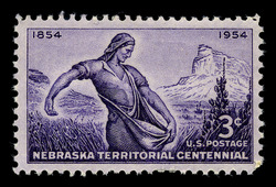 Nebraska Territory Centennial United States Postage Stamp