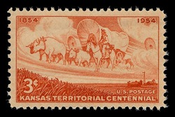 Kansas Territory Centennial United States Postage Stamp