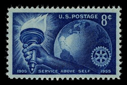 Rotary International United States Postage Stamp