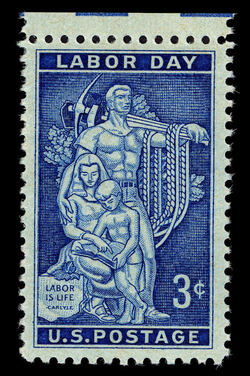 Labor Day United States Postage Stamp