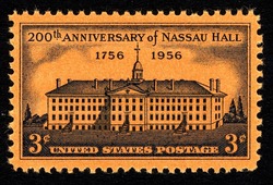 Nassau Hall United States Postage Stamp