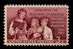 School Teachers United States Postage Stamp