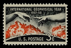 International Geophysical Year United States Postage Stamp