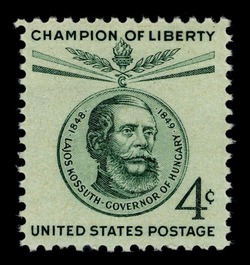 Lajos Kossuth United States Postage Stamp | Champions of Liberty