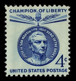 Jose De San Martin United States Postage Stamp | Champions of Liberty