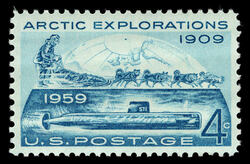 Arctic Explorations United States Postage Stamp