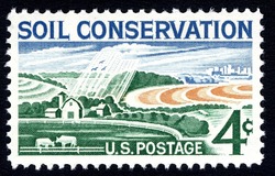 Soil Conservation United States Postage Stamp