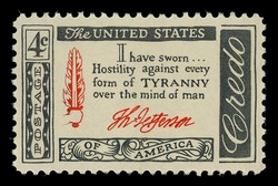 Thomas Jefferson United States Postage Stamp | American Credo