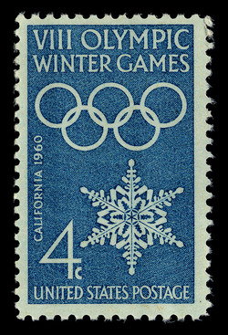 Olympic Winter Games United States Postage Stamp