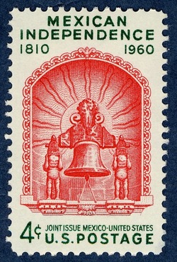 Mexican Independence United States Postage Stamp
