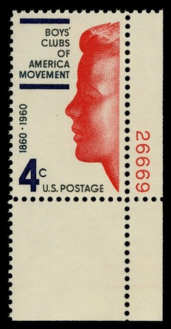 Boys' Clubs of America United States Postage Stamp