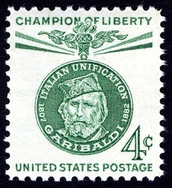 Giuseppe Garibaldi United States Postage Stamp | Champions of Liberty