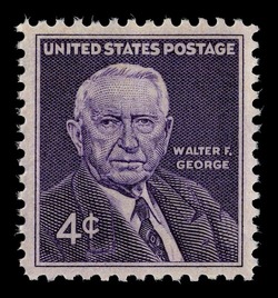 Walter F. George United States Postage Stamp