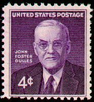 John Foster Dulles United States Postage Stamp