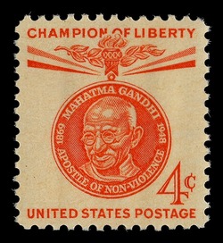Mahatma Gandhi United States Postage Stamp | Champions of Liberty