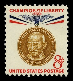 Mahatma Gandhi United States Postage Stamp | Champions of Liberty