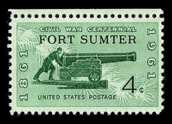 Fort Sumter United States Postage Stamp | Civil War Centennial