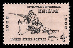 Battle of Shiloh United States Postage Stamp | Civil War Centennial