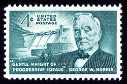George W. Norris United States Postage Stamp