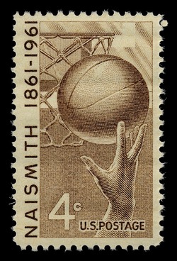 Basketball - James Naismith United States Postage Stamp
