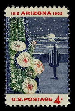 Arizona Statehood United States Postage Stamp