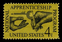 National Apprenticeship Program United States Postage Stamp