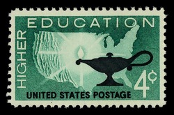 Higher Education United States Postage Stamp
