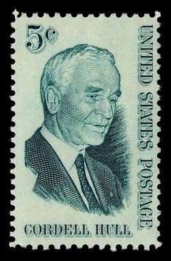 Cordell Hull United States Postage Stamp