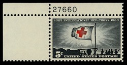 International Red Cross Centennial United States Postage Stamp
