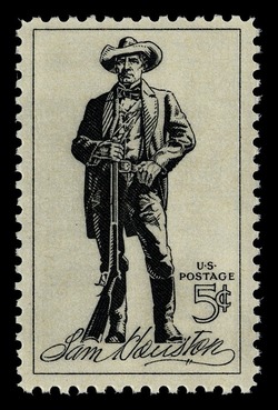 Sam Houston United States Postage Stamp