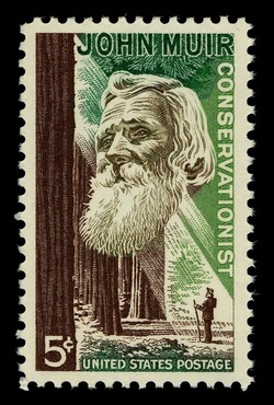 John Muir United States Postage Stamp