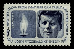 John Kennedy Memorial United States Postage Stamp