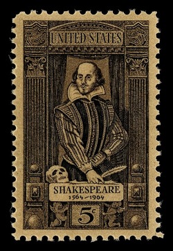 William Shakespeare United States Postage Stamp