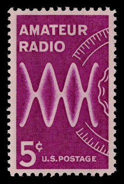 Amateur Radio United States Postage Stamp