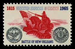 Battle of New Orleans United States Postage Stamp