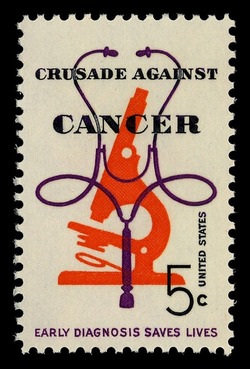 Crusade Against Cancer United States Postage Stamp