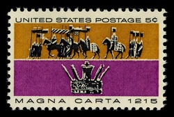 Magna Carta United States Postage Stamp