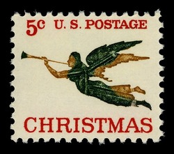 Christmas Angel United States Postage Stamp