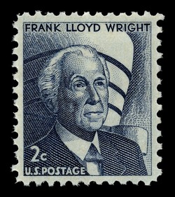 Frank Lloyd Wright United States Postage Stamp | Prominent Americans