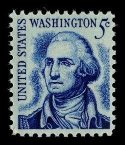 George Washington - Clean Face United States Postage Stamp | Prominent Americans