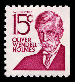 Oliver Wendell Holmes - Booklet Single United States Postage Stamp | Prominent Americans