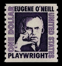 Eugene O'Neill - Horizontal Imperforate United States Postage Stamp | Prominent Americans
