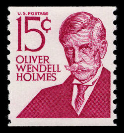 Oliver W. Holmes - Horizontal Imperforate United States Postage Stamp | Prominent Americans