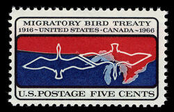 Migratory Bird Treaty United States Postage Stamp