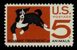 Humane Treatment of Animals - ASPCA United States Postage Stamp