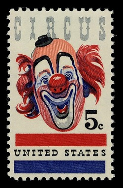 American Circus United States Postage Stamp
